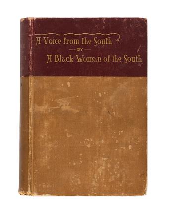 (WOMENS HISTORY.) Anna Julia Cooper. A Voice from the South, by a Black Woman of the South.